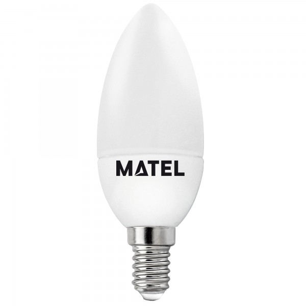 Bomb.led vela e14  4w.neutra (caja de 10 unidades)