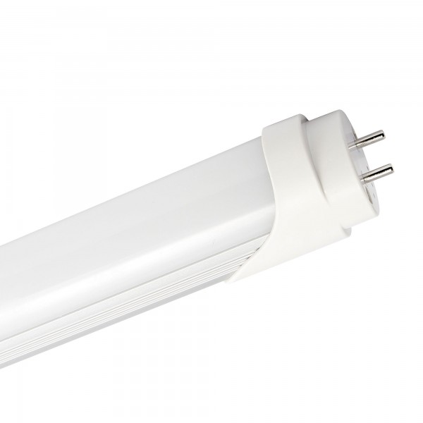 Fluores.led t8 aluminio mate  60cm  9wne