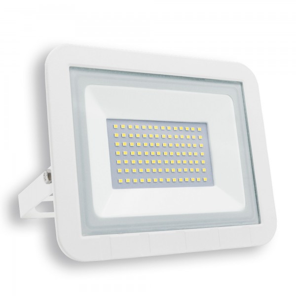 Proyector led plano blanco   50w.fria