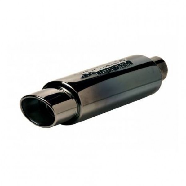 Tubo escape race sport universal acero inoxidable ovalado pan8500