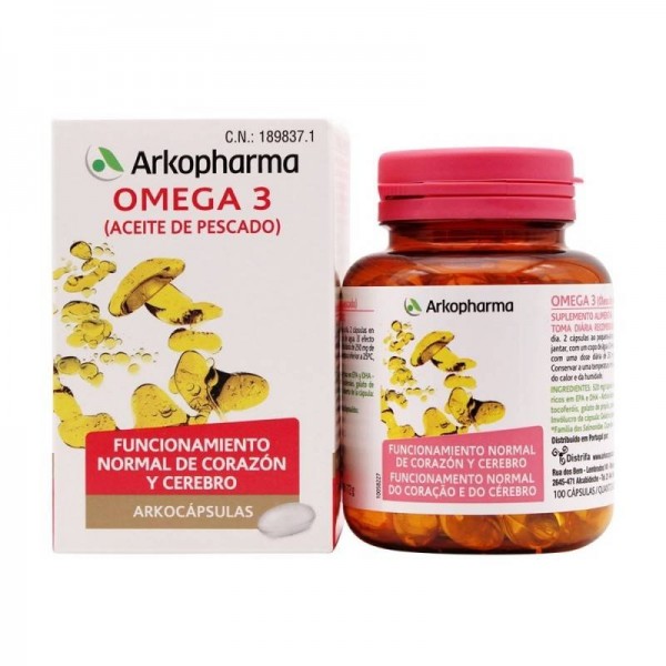 Arkopharma Arkocápsulas Omega 3 Aceite de Pescad