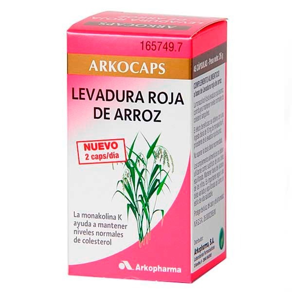 Arkocapsulas Levadura Roja de Arroz 45 Caps
