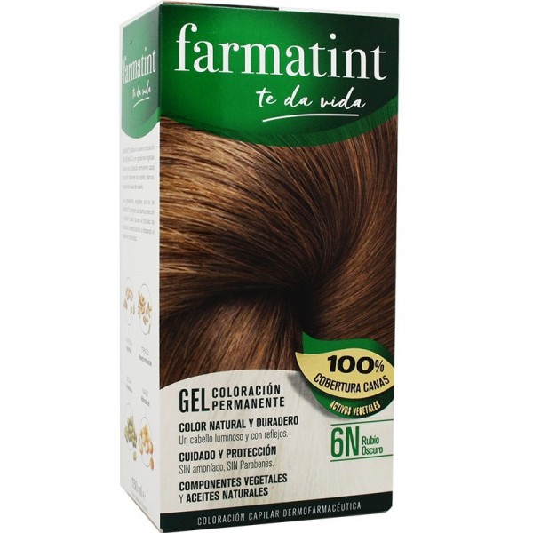 Farmatint 6n Rubio Oscuro 135 ml