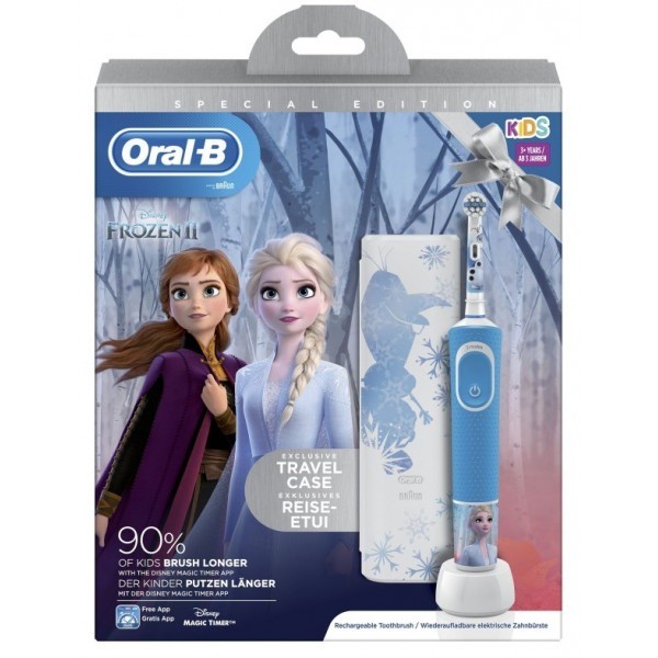 Oral B Cepillo Dental Electrico Recargable Infantil Frozen