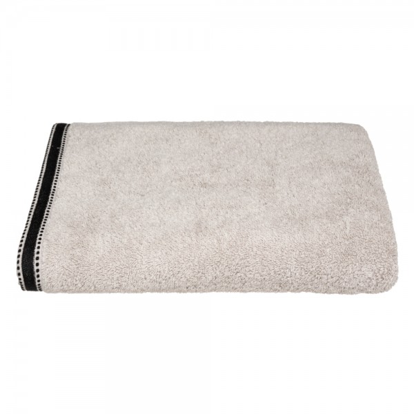 Toalla de baño joia 550 g / m² 100% algodón color lino 100 x 150 cm