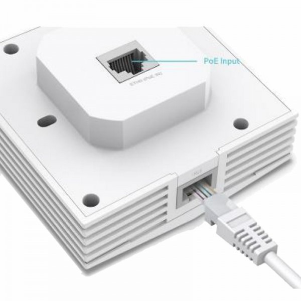 Tp-link eap650-wall ap wifi6 ax3000 dual 2xgbe