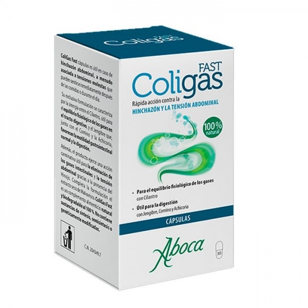 Coligas Fast 30 Capsulas
