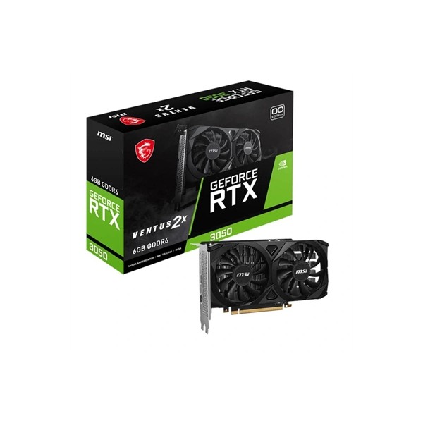 Msi vga nvidia rtx 3050 ventus 2x e 6g oc ddr6