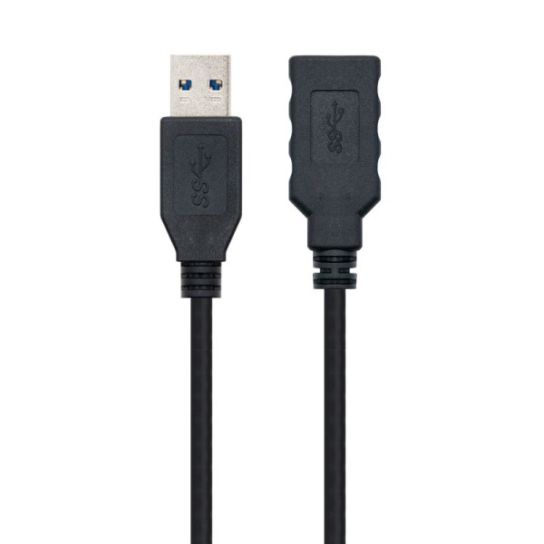 Nanocable cable usb 3.0 tipo a/m-a/h negro 3.0 m