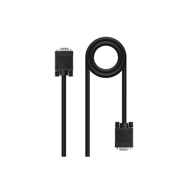 Nanocable cable svga hdb15/m-hdb15/m, 5 m