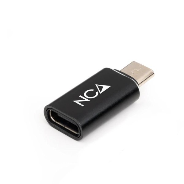 Nanocable adaptador micro usb/m a usb-c/h aluminio