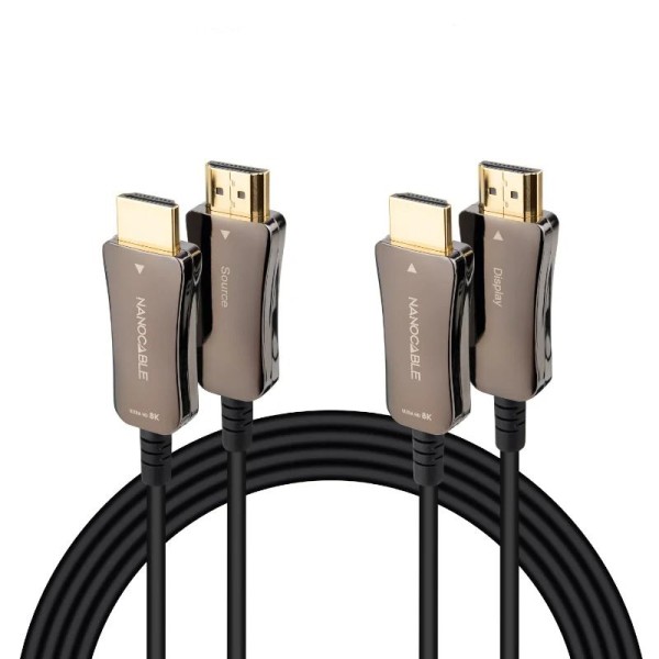 Nanocable cable hdmi v2.1 aoc 8k@60hz 50 m