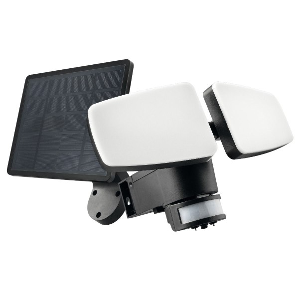 Aplique solar multipos.ip54 sens.12w.cct