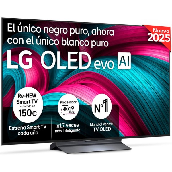 Lg oled evo oled48c54la / televisor smart tv 48" oled 144hz vrr uhd 4k hdr