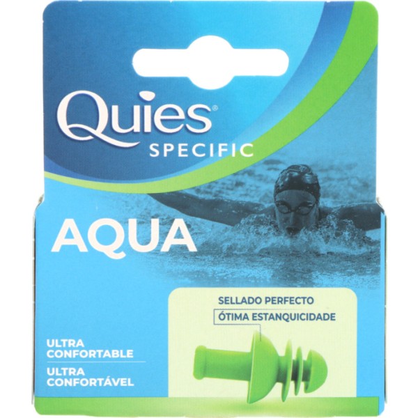 Quies Tapones Oidos Specific Aqua  Adultos 2 Unidades