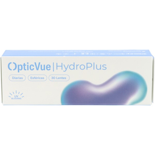 Opticvue Hydroplus Lentillas Diarias 30 Unidades -0,75 Dioptrias