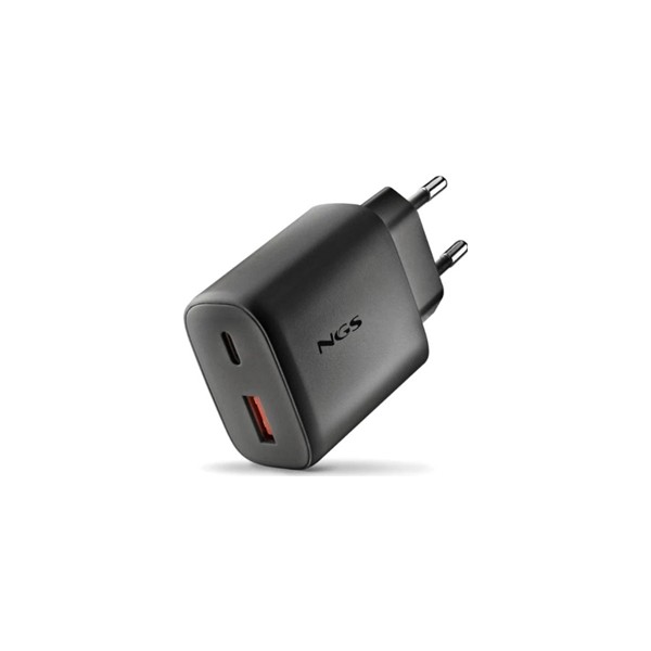 Ngs cargador gan ultrarapido 45w usb-c+ usb-a