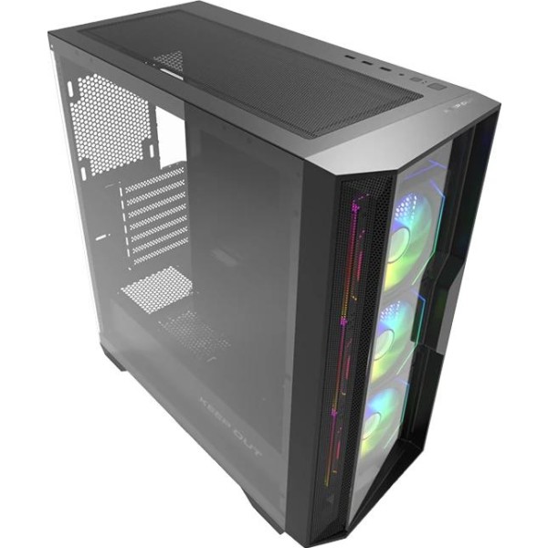 Keep out caja m-atx ko xc-500 argb usb3 blackglass