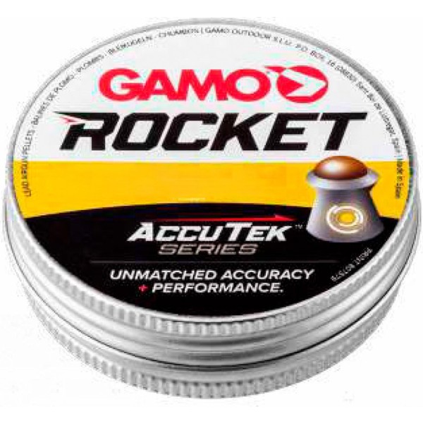 Balines rocket accutek calibre 5,5 mm (.22) 0,94 g (14,50 gr) 100 uds